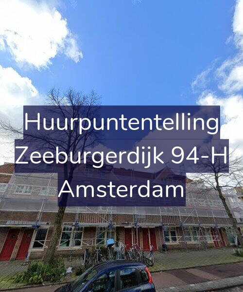 Foto gevel Huurpuntentelling voor Zeeburgerdijk 94-H, Amsterdam