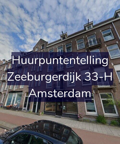 Foto gevel Huurpuntentelling voor Zeeburgerdijk 33-H, Amsterdam