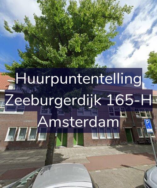 Foto gevel Huurpuntentelling voor Zeeburgerdijk 165-H, Amsterdam