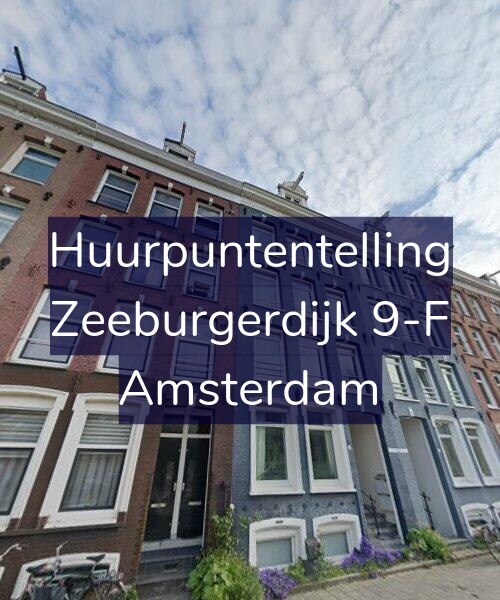 Foto gevel Huurpuntentelling voor Zeeburgerdijk 9-F, Amsterdam