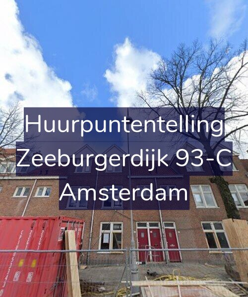 Foto gevel Huurpuntentelling voor Zeeburgerdijk 93-C, Amsterdam