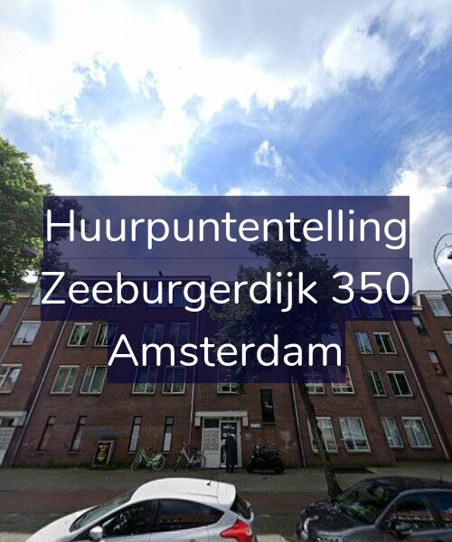 Foto gevel Huurpuntentelling voor Zeeburgerdijk 350, Amsterdam