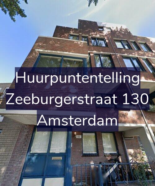 Foto gevel Huurpuntentelling voor Zeeburgerstraat 130, Amsterdam