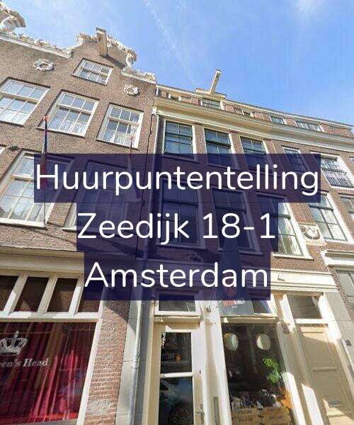 Foto gevel Huurpuntentelling voor Zeedijk 18-1, Amsterdam
