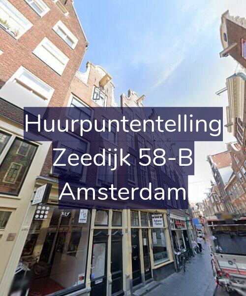 Foto gevel Huurpuntentelling voor Zeedijk 58-B, Amsterdam