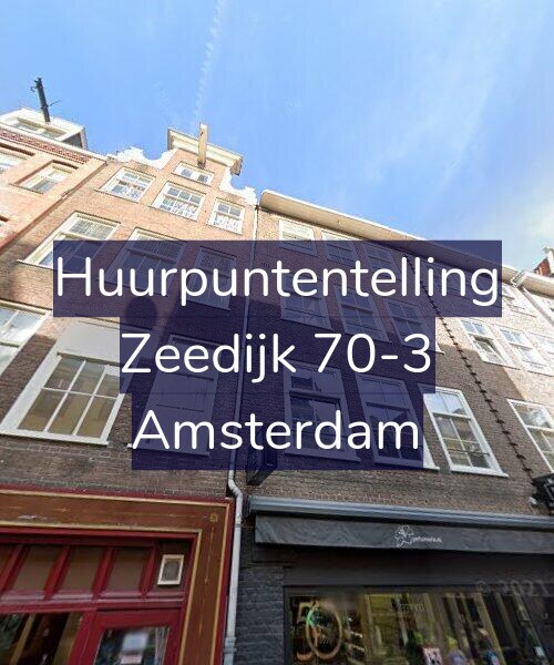 Foto gevel Huurpuntentelling voor Zeedijk 70-3, Amsterdam