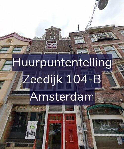 Foto gevel Huurpuntentelling voor Zeedijk 104-B, Amsterdam