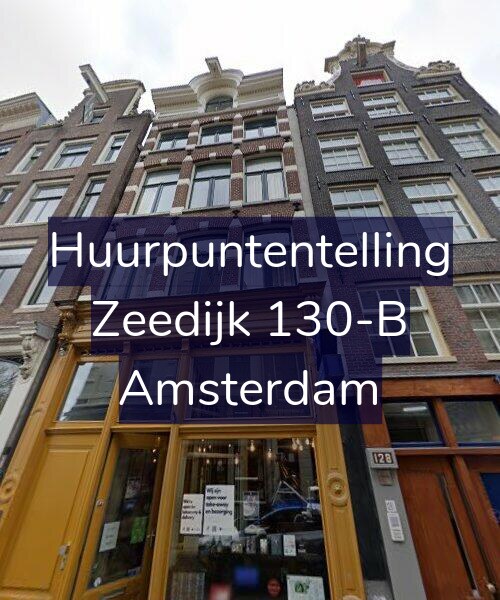 Foto gevel Huurpuntentelling voor Zeedijk 130-B, Amsterdam