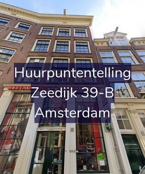 Foto gevel Huurpuntentelling voor Zeedijk 39-B, Amsterdam