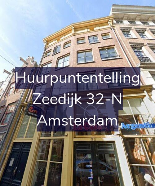 Foto gevel Huurpuntentelling voor Zeedijk 32-N, Amsterdam