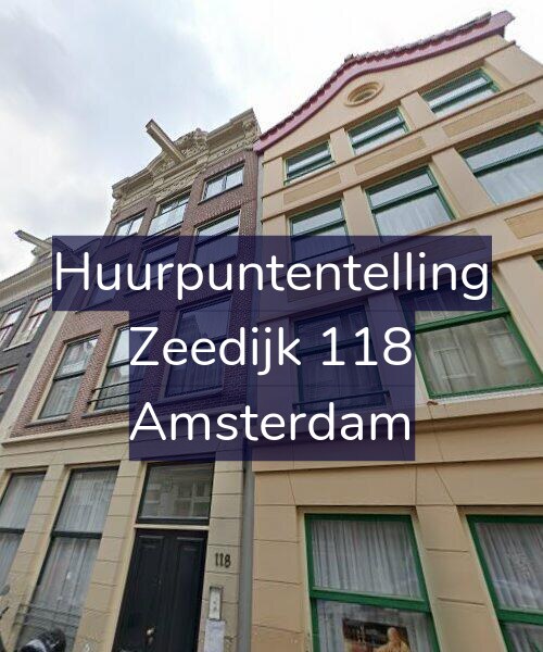 Foto gevel Huurpuntentelling voor Zeedijk 118, Amsterdam