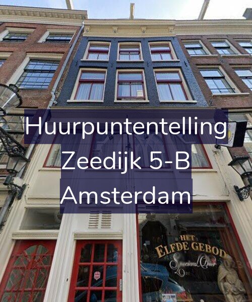 Foto gevel Huurpuntentelling voor Zeedijk 5-B, Amsterdam