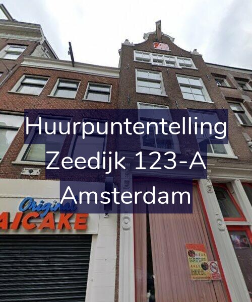 Foto gevel Huurpuntentelling voor Zeedijk 123-A, Amsterdam