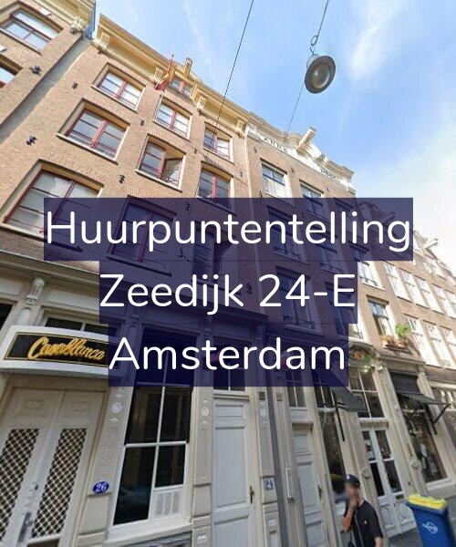 Foto gevel Huurpuntentelling voor Zeedijk 24-E, Amsterdam