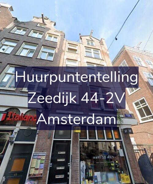 Foto gevel Huurpuntentelling voor Zeedijk 44-2V, Amsterdam