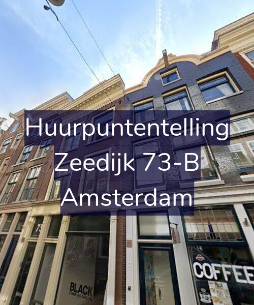 Foto gevel Huurpuntentelling voor Zeedijk 73-B, Amsterdam