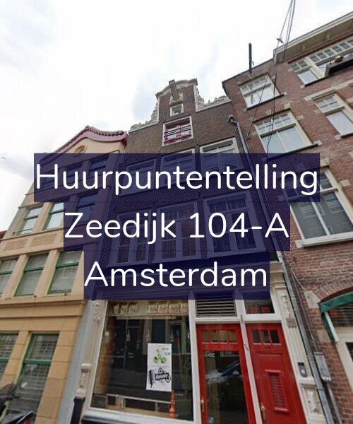 Foto gevel Huurpuntentelling voor Zeedijk 104-A, Amsterdam