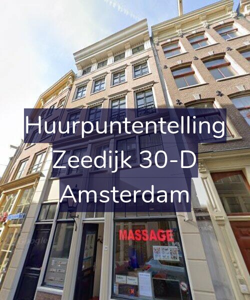 Foto gevel Huurpuntentelling voor Zeedijk 30-D, Amsterdam