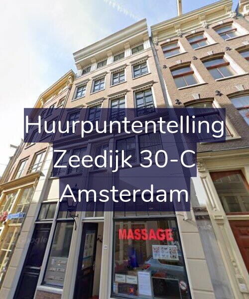 Foto gevel Huurpuntentelling voor Zeedijk 30-C, Amsterdam
