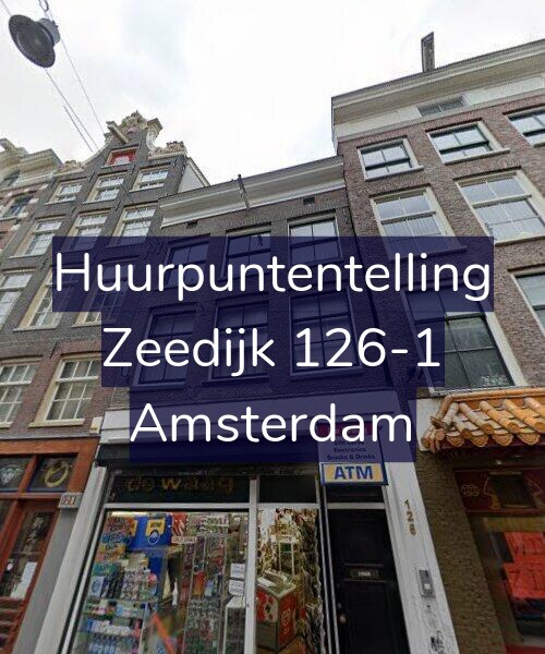 Foto gevel Huurpuntentelling voor Zeedijk 126-1, Amsterdam
