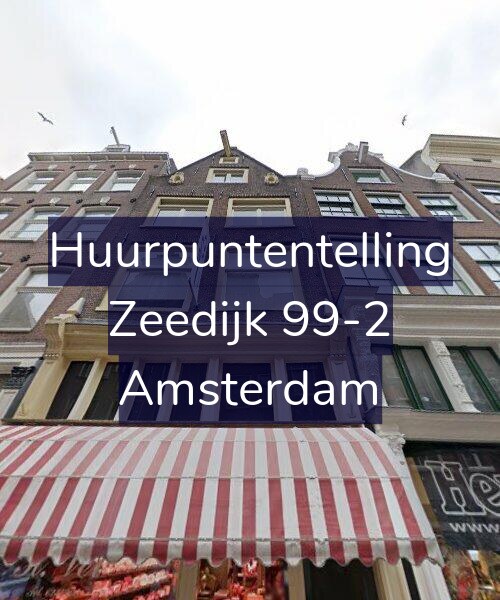 Foto gevel Huurpuntentelling voor Zeedijk 99-2, Amsterdam