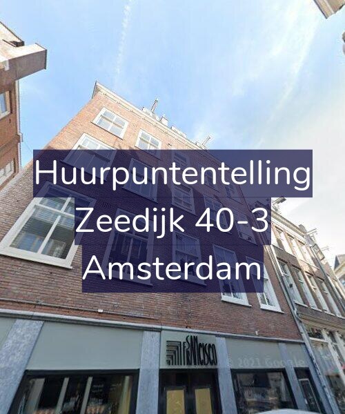 Foto gevel Huurpuntentelling voor Zeedijk 40-3, Amsterdam