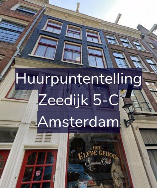 Foto gevel Huurpuntentelling voor Zeedijk 5-C, Amsterdam
