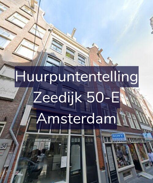 Foto gevel Huurpuntentelling voor Zeedijk 50-E, Amsterdam