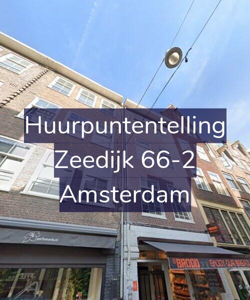 Foto gevel Huurpuntentelling voor Zeedijk 66-2, Amsterdam