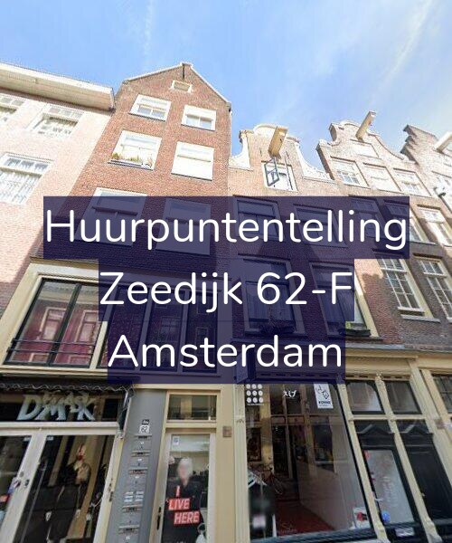 Foto gevel Huurpuntentelling voor Zeedijk 62-F, Amsterdam