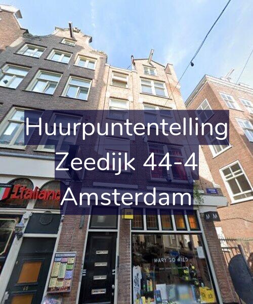 Foto gevel Huurpuntentelling voor Zeedijk 44-4, Amsterdam