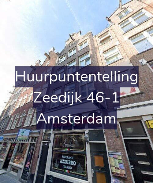 Foto gevel Huurpuntentelling voor Zeedijk 46-1, Amsterdam