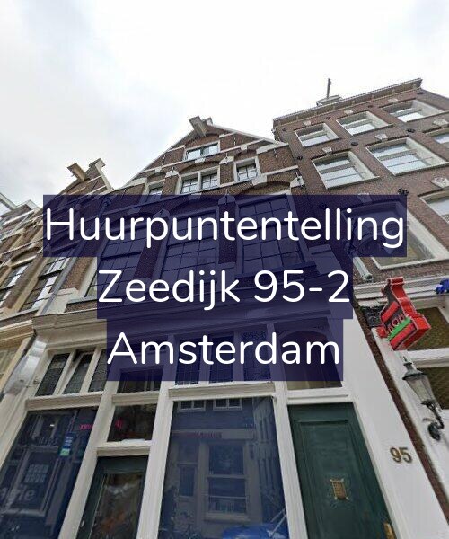Foto gevel Huurpuntentelling voor Zeedijk 95-2, Amsterdam