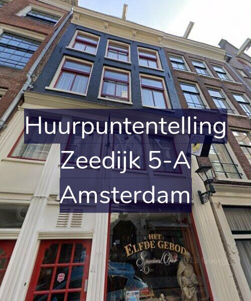 Foto gevel Huurpuntentelling voor Zeedijk 5-A, Amsterdam