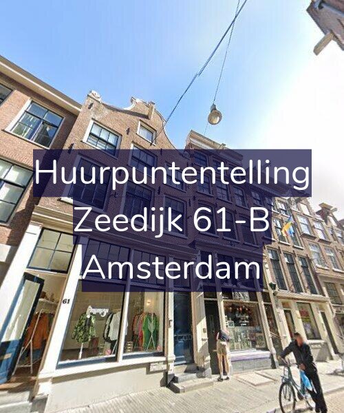 Foto gevel Huurpuntentelling voor Zeedijk 61-B, Amsterdam