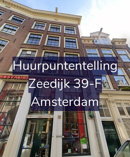 Foto gevel Huurpuntentelling voor Zeedijk 39-F, Amsterdam