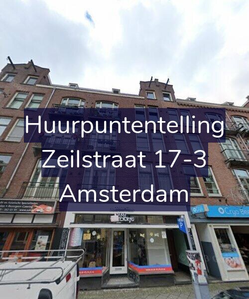 Foto gevel Huurpuntentelling voor Zeilstraat 17-3, Amsterdam