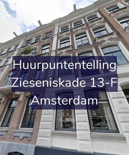 Foto gevel Huurpuntentelling voor Zieseniskade 13-F, Amsterdam
