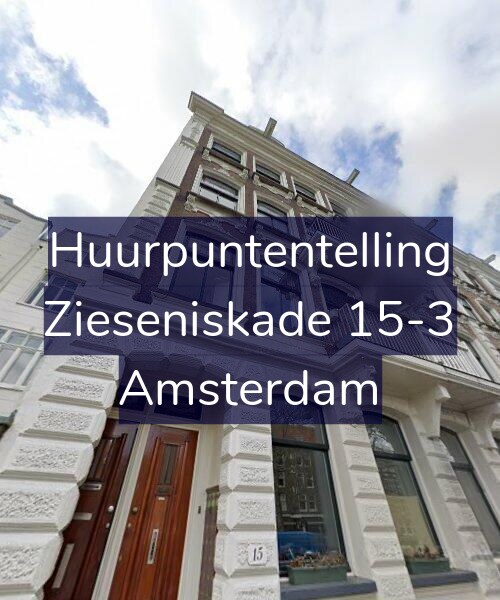 Foto gevel Huurpuntentelling voor Zieseniskade 15-3, Amsterdam