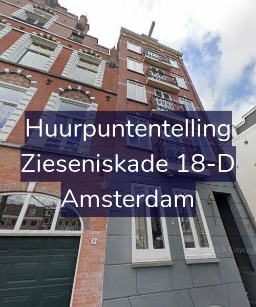 Foto gevel Huurpuntentelling voor Zieseniskade 18-D, Amsterdam