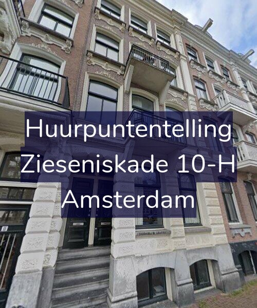 Foto gevel Huurpuntentelling voor Zieseniskade 10-H, Amsterdam