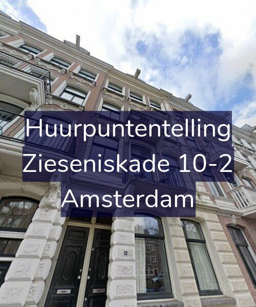 Foto gevel Huurpuntentelling voor Zieseniskade 10-2, Amsterdam