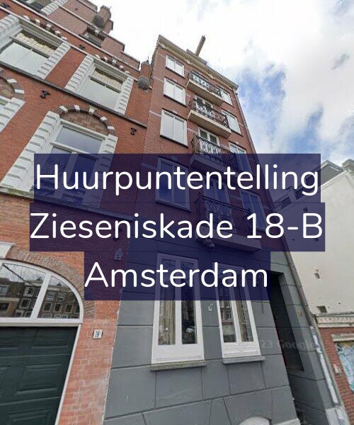 Foto gevel Huurpuntentelling voor Zieseniskade 18-B, Amsterdam
