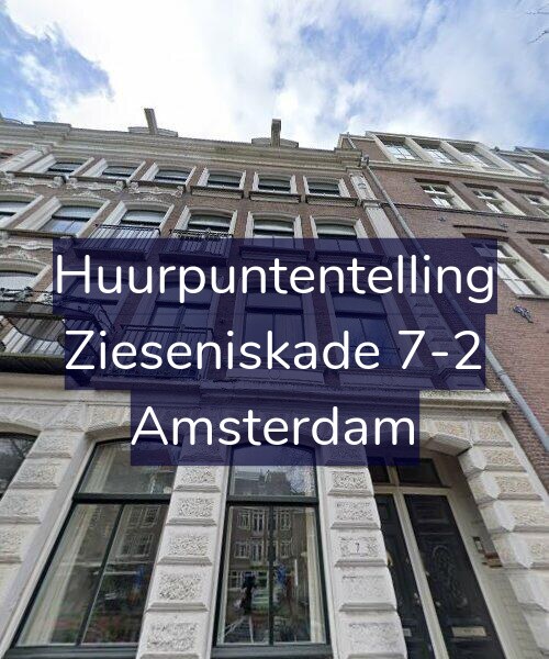 Foto gevel Huurpuntentelling voor Zieseniskade 7-2, Amsterdam
