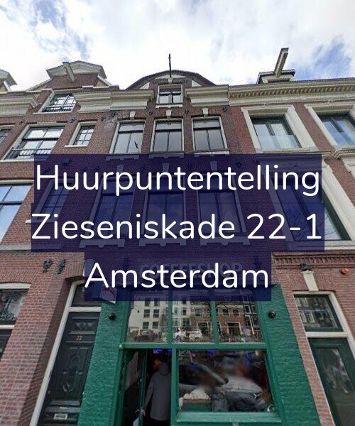 Foto gevel Huurpuntentelling voor Zieseniskade 22-1, Amsterdam