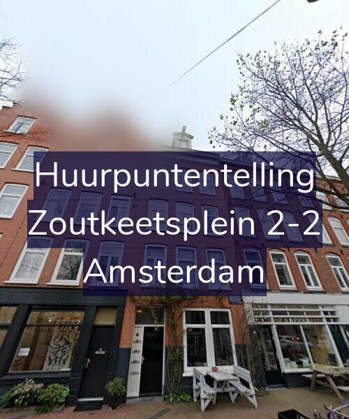 Foto gevel Huurpuntentelling voor Zoutkeetsplein 2-2, Amsterdam