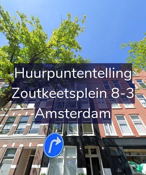 Foto gevel Huurpuntentelling voor Zoutkeetsplein 8-3, Amsterdam