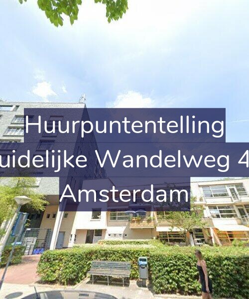 Foto gevel Huurpuntentelling voor Zuidelijke Wandelweg 44, Amsterdam