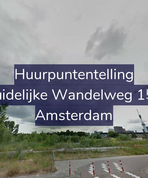 Foto gevel Huurpuntentelling voor Zuidelijke Wandelweg 153, Amsterdam