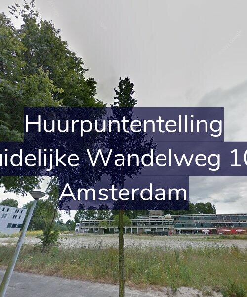 Foto gevel Huurpuntentelling voor Zuidelijke Wandelweg 103, Amsterdam